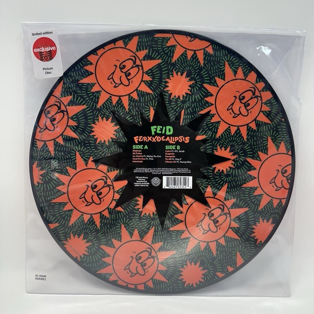VINYL Feid: Ferxxocalipsis - Exclusive Limited Picture LP NEW